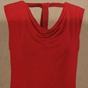 CAbi Sleeveless Tie-Back Tee